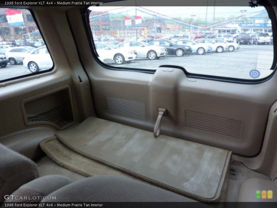 Medium Prairie Tan Interior Trunk for the 1998 Ford Explorer XLT 4x4 #49264646