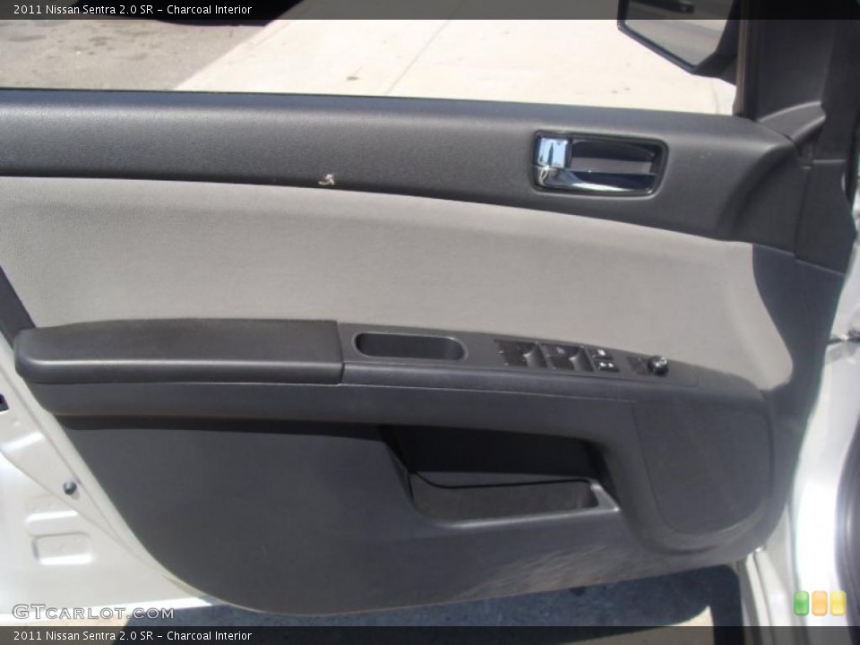 Charcoal Interior Door Panel for the 2011 Nissan Sentra 2.0 SR #49266806