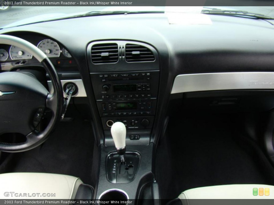 Black Ink/Whisper White Interior Dashboard for the 2003 Ford Thunderbird Premium Roadster #49267565