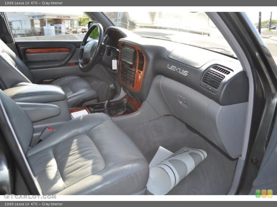 Gray 1999 Lexus LX Interiors