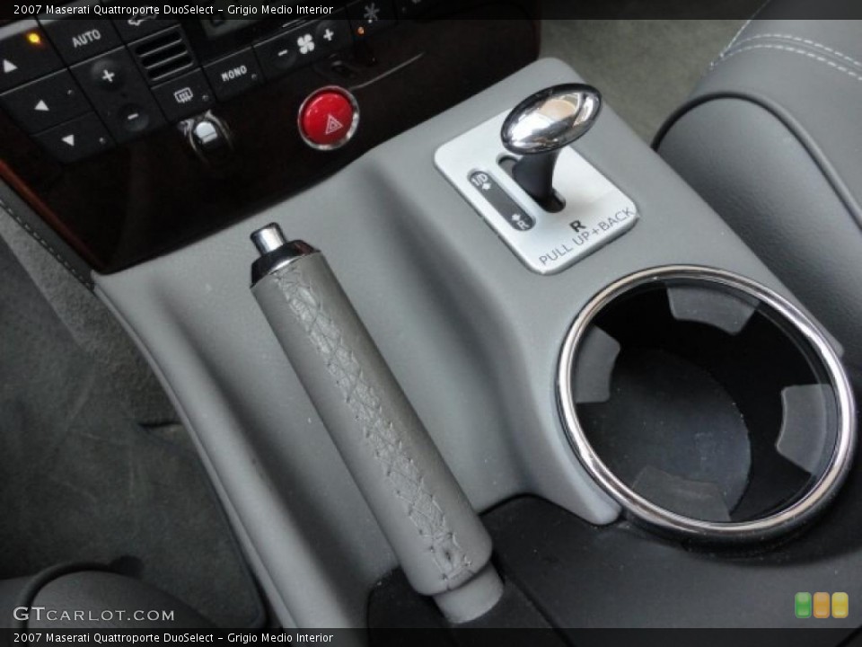 Grigio Medio Interior Transmission for the 2007 Maserati Quattroporte DuoSelect #49271414