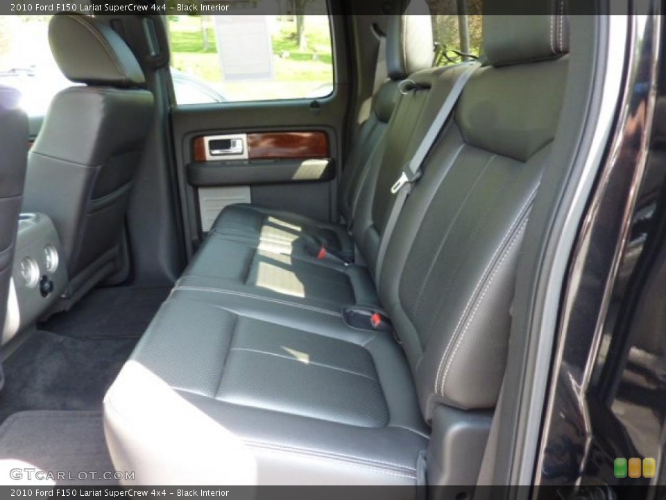 Black Interior Photo for the 2010 Ford F150 Lariat SuperCrew 4x4 #49276031