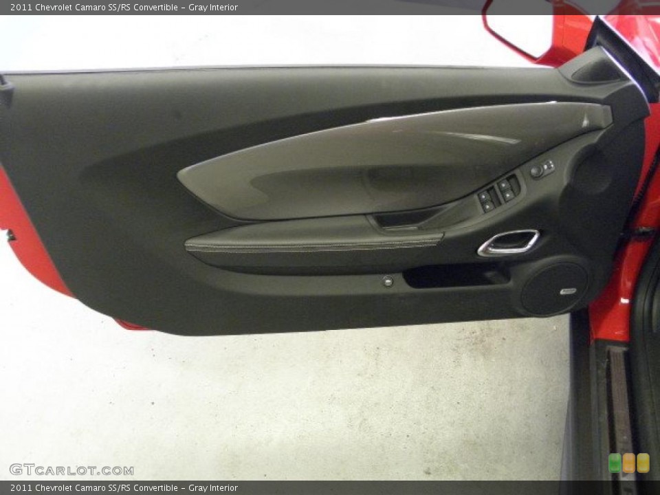 Gray Interior Door Panel for the 2011 Chevrolet Camaro SS/RS Convertible #49276166