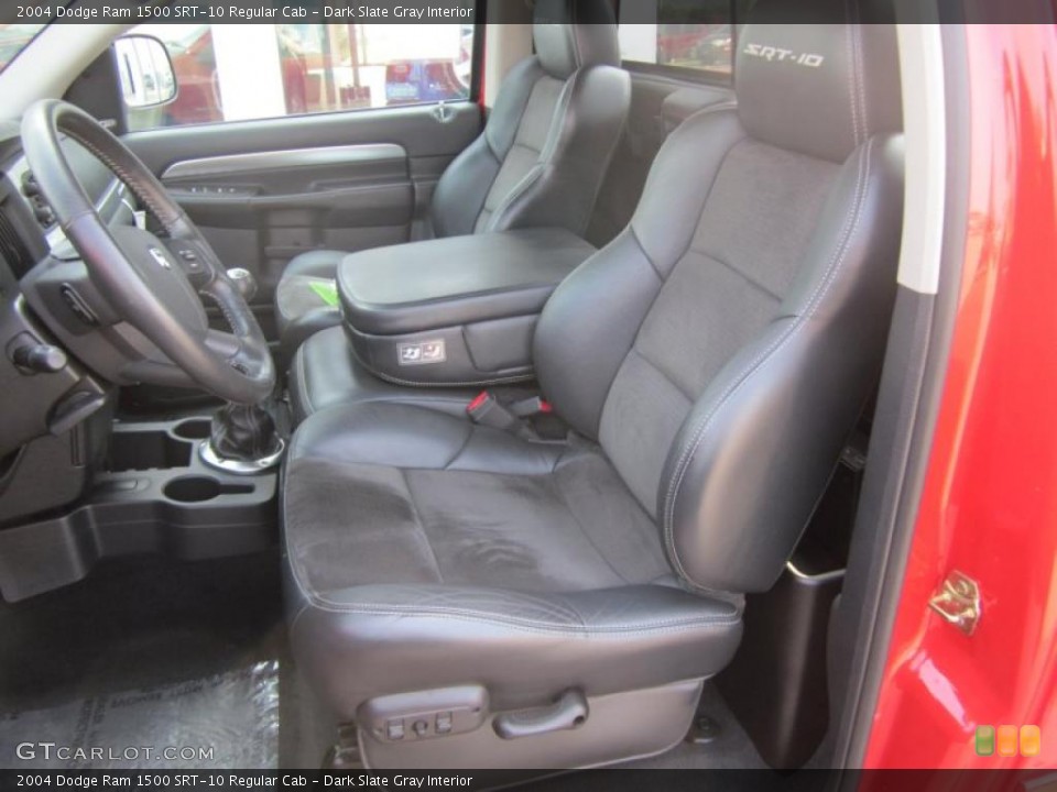 Dark Slate Gray Interior Photo for the 2004 Dodge Ram 1500 SRT-10 Regular Cab #49278008