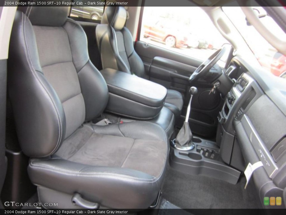 Dark Slate Gray Interior Photo for the 2004 Dodge Ram 1500 SRT-10 Regular Cab #49278038