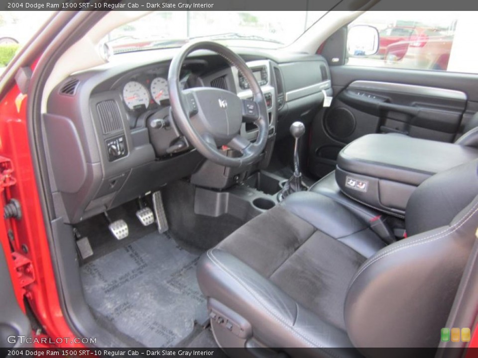 Dark Slate Gray Interior Photo for the 2004 Dodge Ram 1500 SRT-10 Regular Cab #49278140