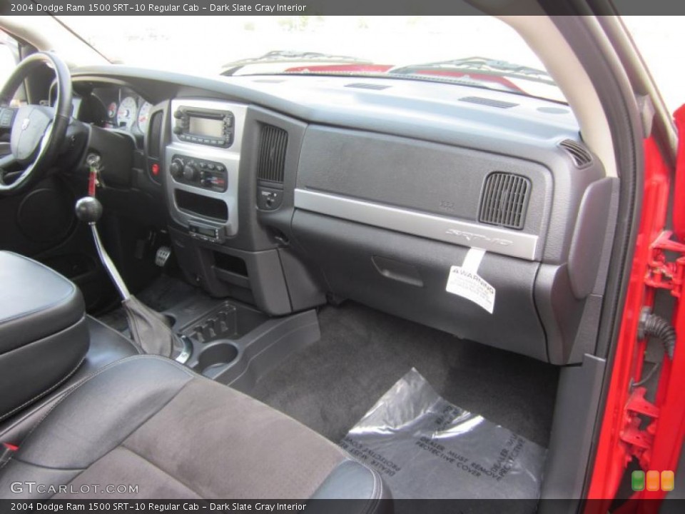 Dark Slate Gray Interior Photo for the 2004 Dodge Ram 1500 SRT-10 Regular Cab #49278197