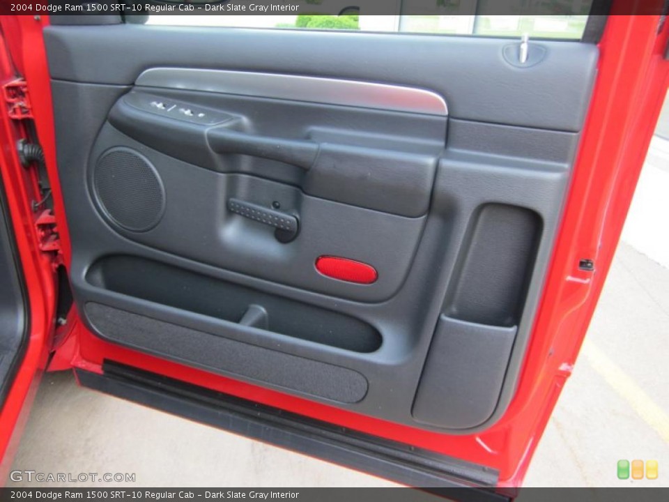 Dark Slate Gray Interior Door Panel for the 2004 Dodge Ram 1500 SRT-10 Regular Cab #49278213