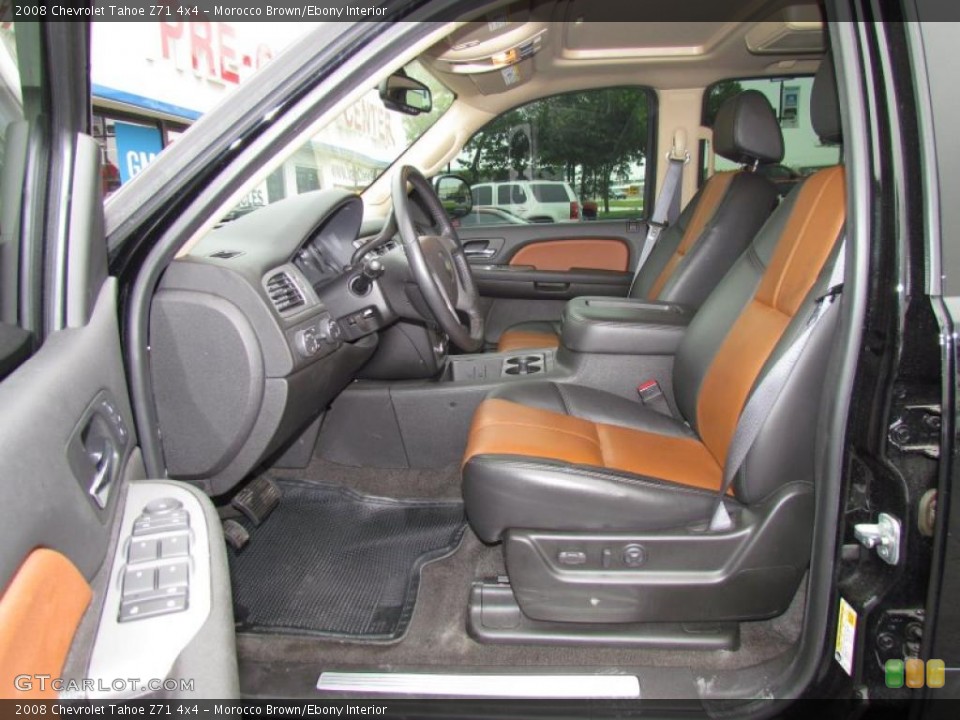 Morocco Brown/Ebony Interior Photo for the 2008 Chevrolet Tahoe Z71 4x4 #49279193