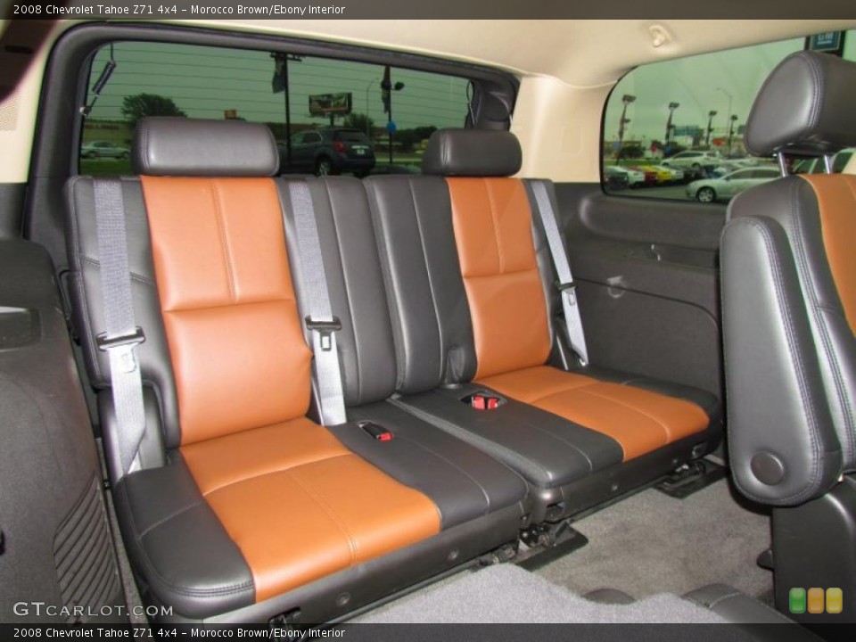 Morocco Brown/Ebony Interior Photo for the 2008 Chevrolet Tahoe Z71 4x4 #49279238