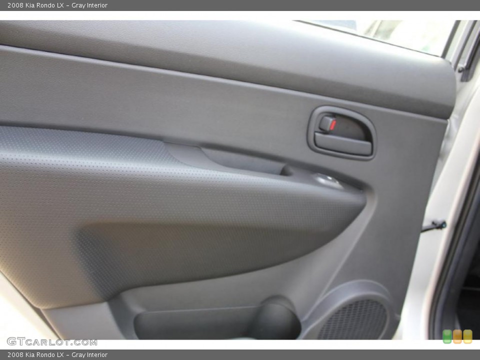 Gray Interior Door Panel for the 2008 Kia Rondo LX #49280039