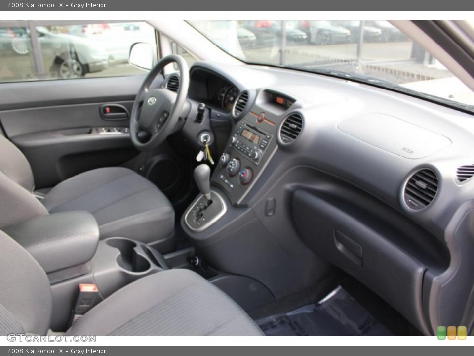 Gray Interior Dashboard for the 2008 Kia Rondo LX #49280099