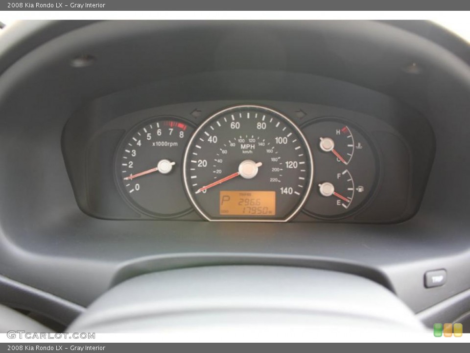 Gray Interior Gauges for the 2008 Kia Rondo LX #49280123