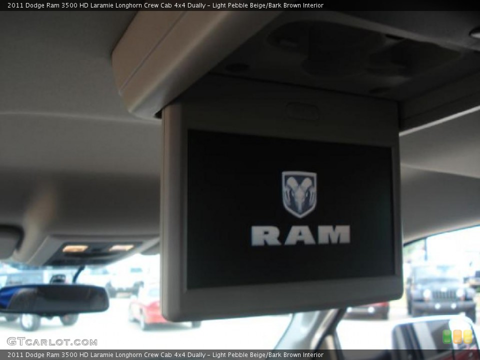 Light Pebble Beige/Bark Brown Interior Photo for the 2011 Dodge Ram 3500 HD Laramie Longhorn Crew Cab 4x4 Dually #49280183