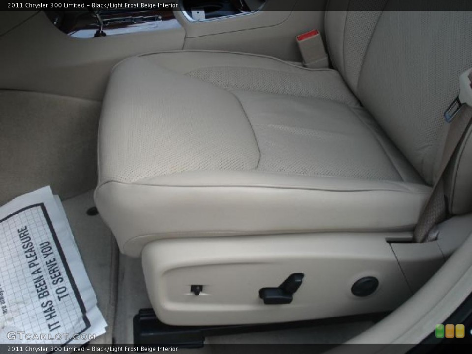 Black/Light Frost Beige Interior Photo for the 2011 Chrysler 300 Limited #49281245