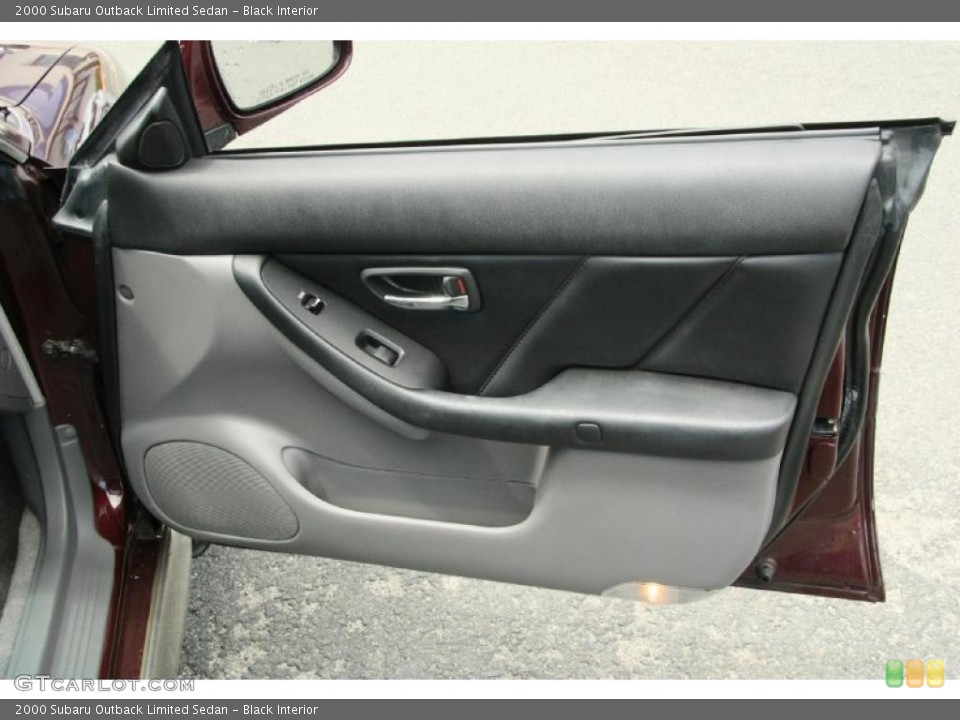 Black Interior Door Panel for the 2000 Subaru Outback Limited Sedan #49281794