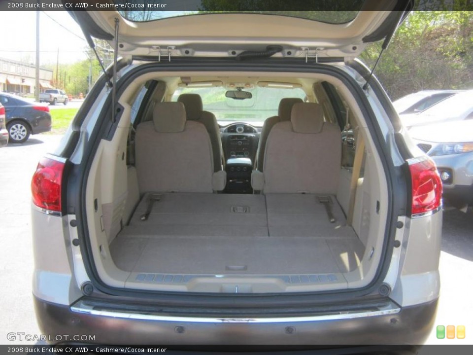 Cashmere/Cocoa Interior Trunk for the 2008 Buick Enclave CX AWD #49282334