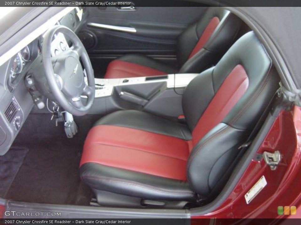 Dark Slate Gray/Cedar Interior Photo for the 2007 Chrysler Crossfire SE Roadster #492883