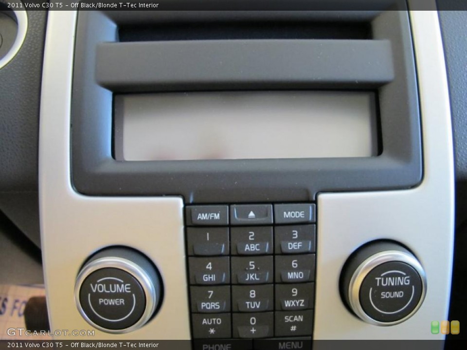 Off Black/Blonde T-Tec Interior Controls for the 2011 Volvo C30 T5 #49288868