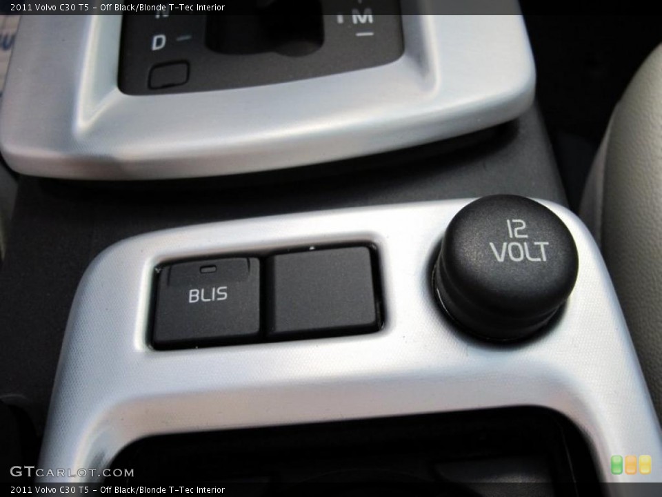 Off Black/Blonde T-Tec Interior Controls for the 2011 Volvo C30 T5 #49288901