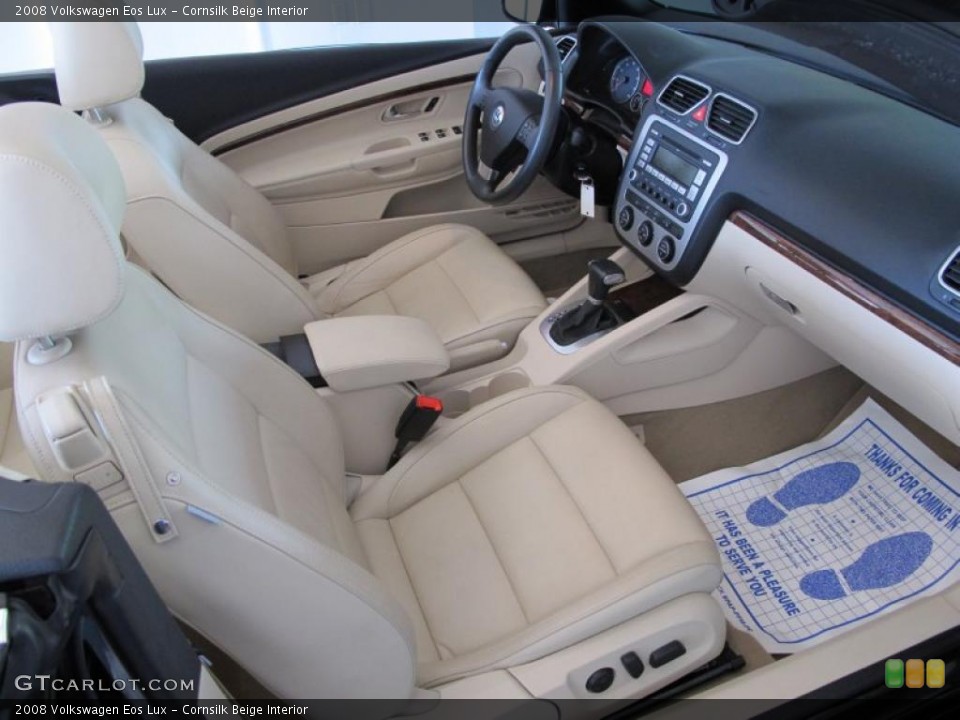 Cornsilk Beige Interior Photo for the 2008 Volkswagen Eos Lux #49289282