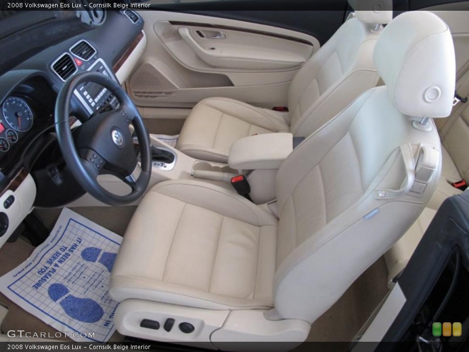 Cornsilk Beige Interior Photo for the 2008 Volkswagen Eos Lux #49289306