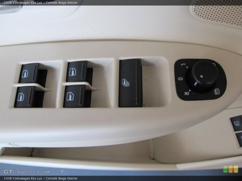 Cornsilk Beige Interior Controls for the 2008 Volkswagen Eos Lux #49289315