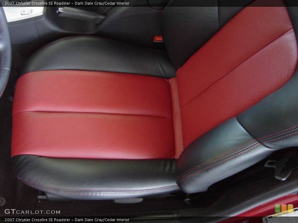 Dark Slate Gray/Cedar Interior Photo for the 2007 Chrysler Crossfire SE Roadster #492894