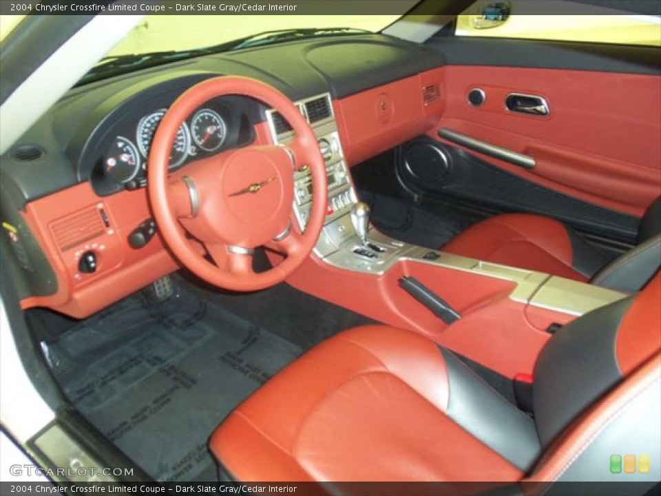 Dark Slate Gray/Cedar Interior Photo for the 2004 Chrysler Crossfire Limited Coupe #49289633
