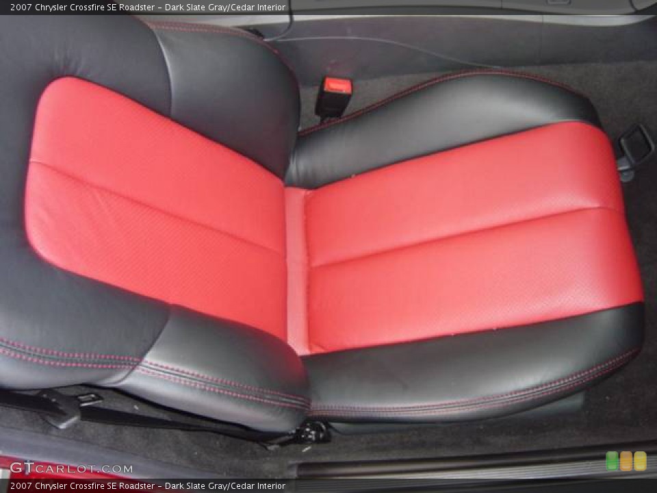 Dark Slate Gray/Cedar Interior Photo for the 2007 Chrysler Crossfire SE Roadster #492899