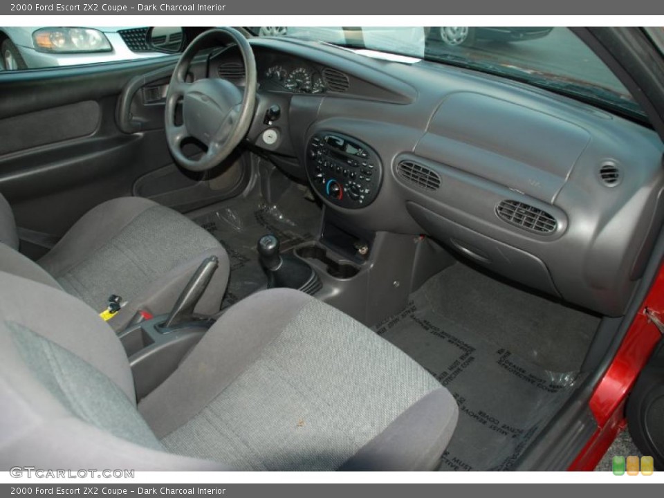 Dark Charcoal Interior Photo for the 2000 Ford Escort ZX2 Coupe #49290239