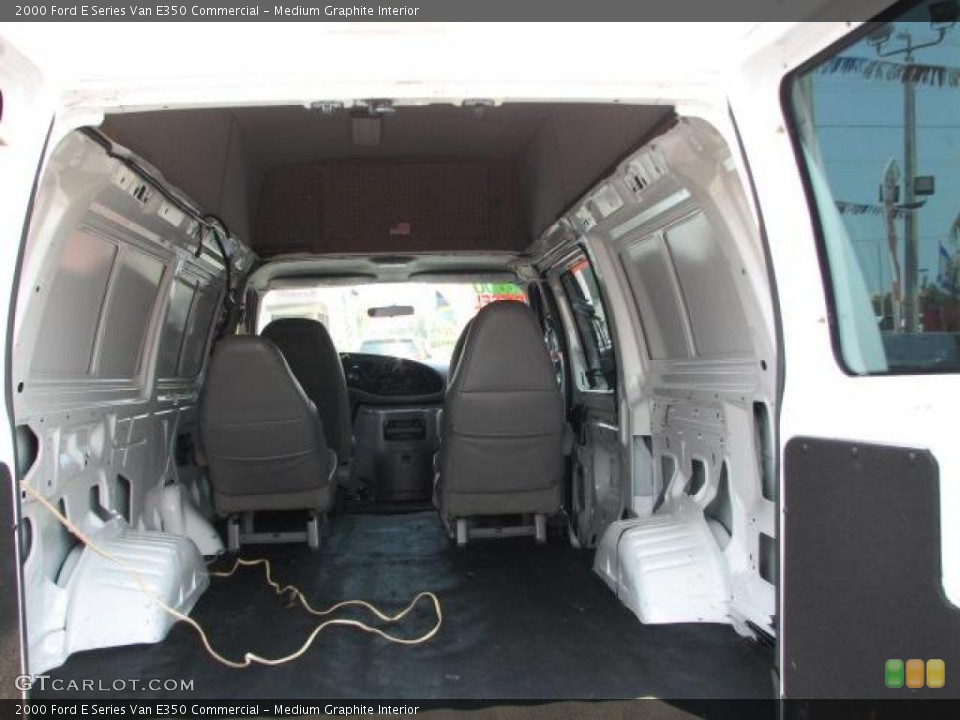 Medium Graphite Interior Trunk for the 2000 Ford E Series Van E350 Commercial #49290470