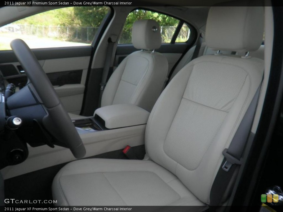 Dove Grey/Warm Charcoal Interior Photo for the 2011 Jaguar XF Premium Sport Sedan #49291256