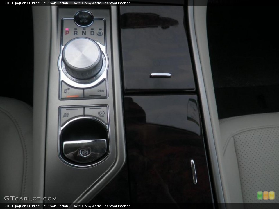 Dove Grey/Warm Charcoal Interior Transmission for the 2011 Jaguar XF Premium Sport Sedan #49291298