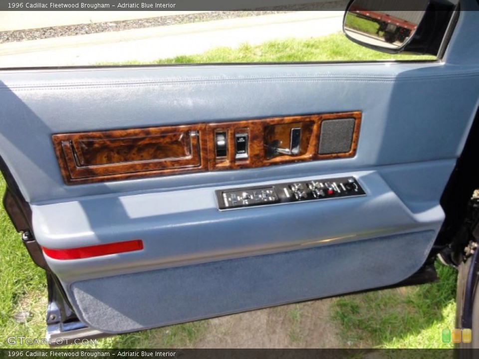 Adriatic Blue Interior Door Panel for the 1996 Cadillac Fleetwood Brougham #49291550