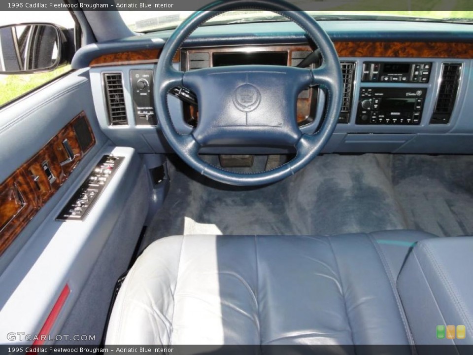 Adriatic Blue Interior Dashboard for the 1996 Cadillac Fleetwood Brougham #49291712