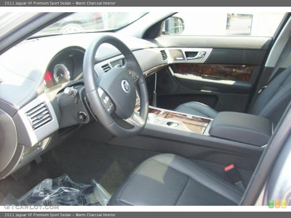 Warm Charcoal Interior Photo for the 2011 Jaguar XF Premium Sport Sedan #49292033