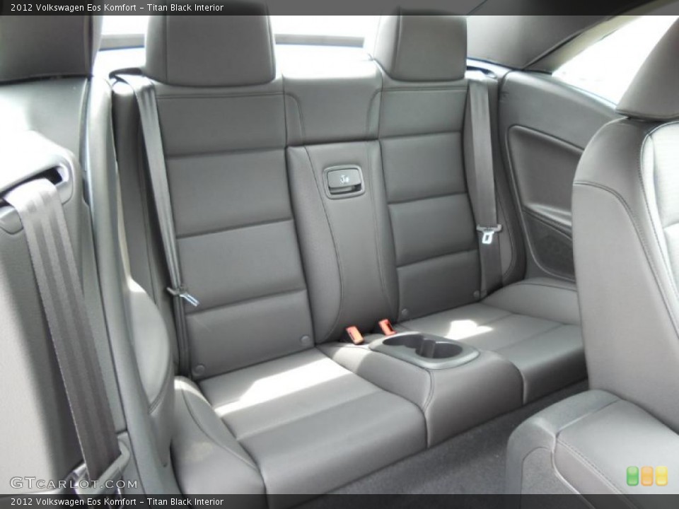 Titan Black Interior Photo for the 2012 Volkswagen Eos Komfort #49292099