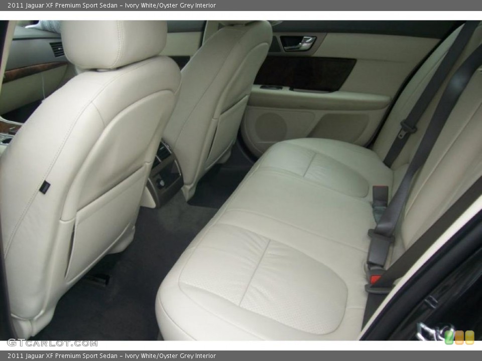 Ivory White/Oyster Grey Interior Photo for the 2011 Jaguar XF Premium Sport Sedan #49292828