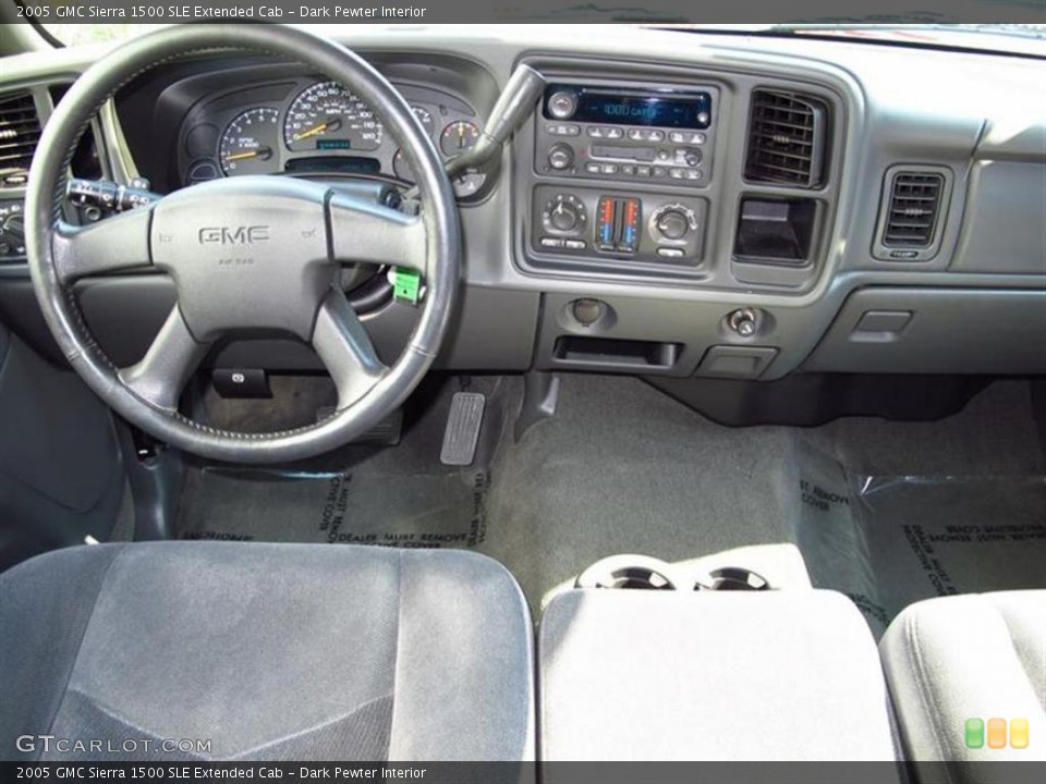 Dark Pewter Interior Photo for the 2005 GMC Sierra 1500 SLE Extended Cab #49296017