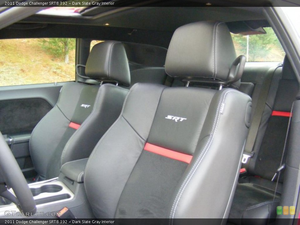 Dark Slate Gray Interior Photo for the 2011 Dodge Challenger SRT8 392 #49297112
