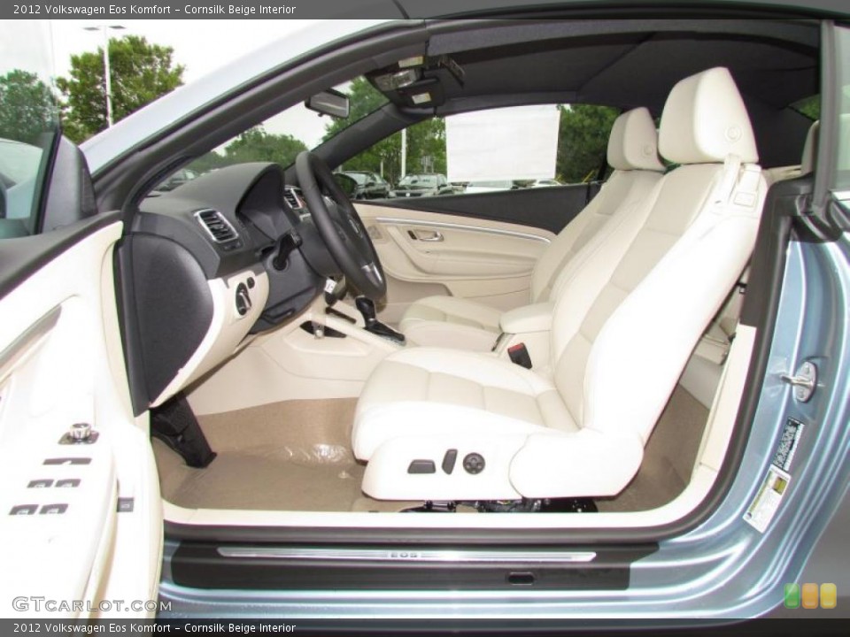 Cornsilk Beige Interior Photo for the 2012 Volkswagen Eos Komfort #49301758