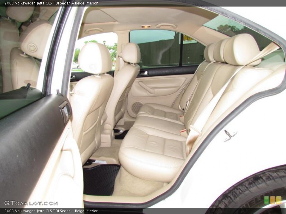 Beige Interior Photo for the 2003 Volkswagen Jetta GLS TDI Sedan #49302330
