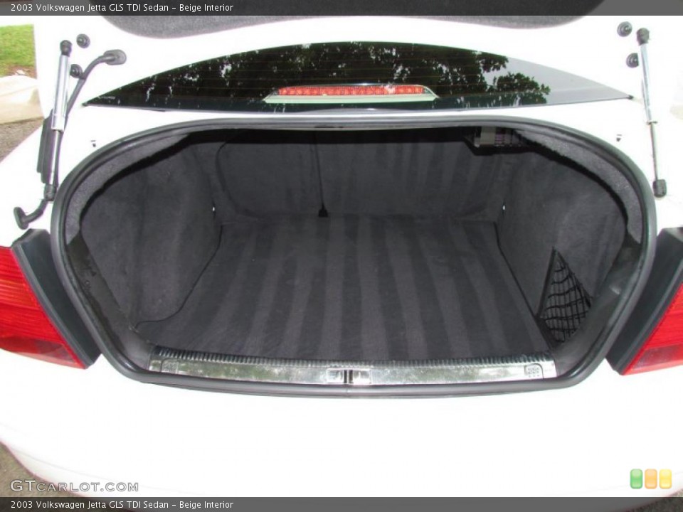 Beige Interior Trunk for the 2003 Volkswagen Jetta GLS TDI Sedan #49302429
