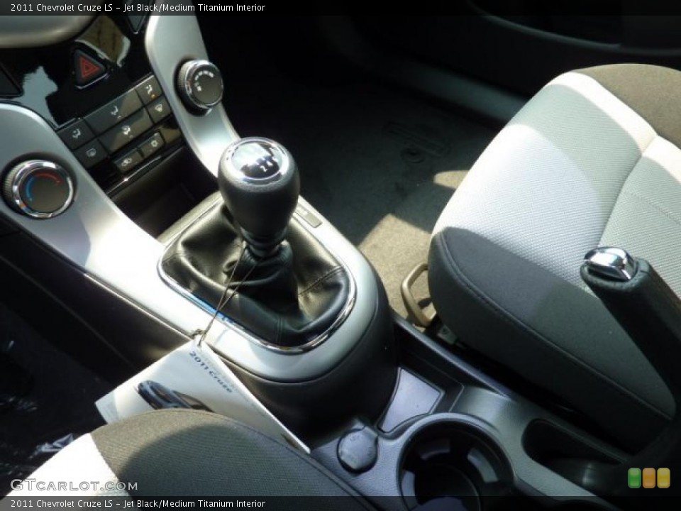Jet Black/Medium Titanium Interior Transmission for the 2011 Chevrolet Cruze LS #49302510