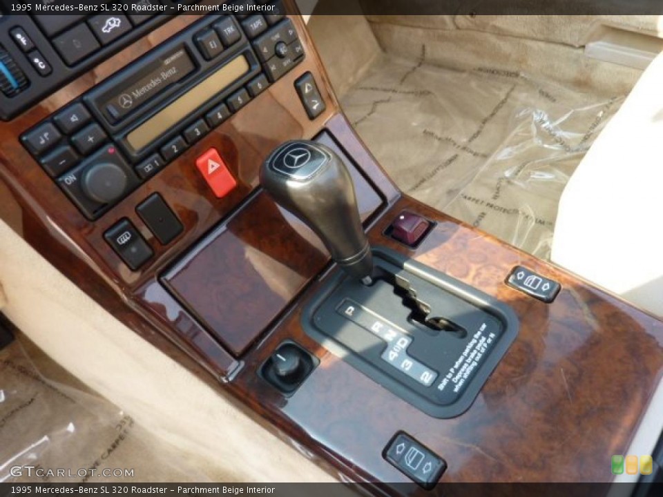 Parchment Beige Interior Transmission for the 1995 Mercedes-Benz SL 320 Roadster #49303101