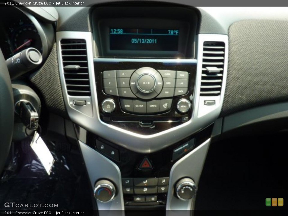 Jet Black Interior Controls for the 2011 Chevrolet Cruze ECO #49303227