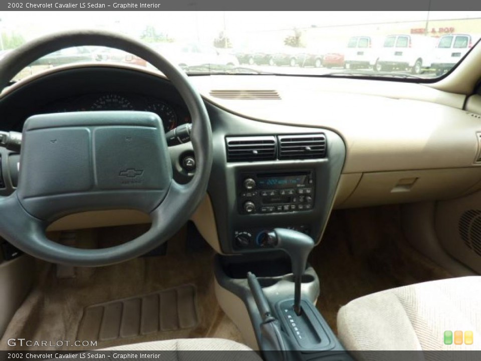 Graphite Interior Dashboard for the 2002 Chevrolet Cavalier LS Sedan #49303746