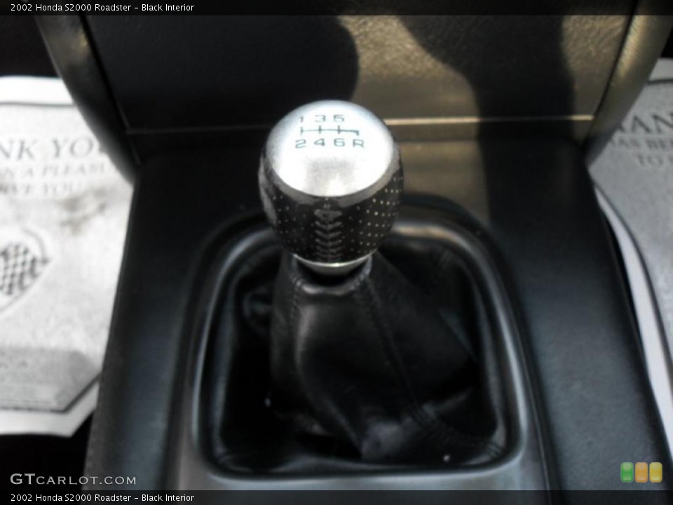 Black Interior Transmission for the 2002 Honda S2000 Roadster #49303821