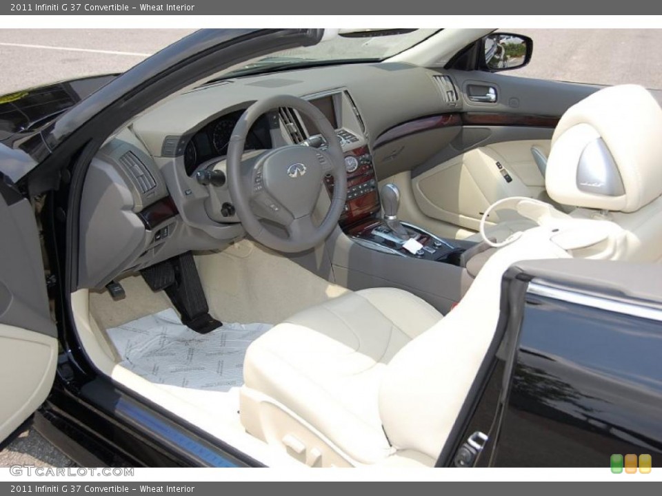 Wheat Interior Photo for the 2011 Infiniti G 37 Convertible #49304187